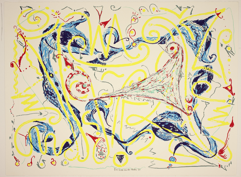 Zonder titel (uit de serie: 12 Zeefdrukken)